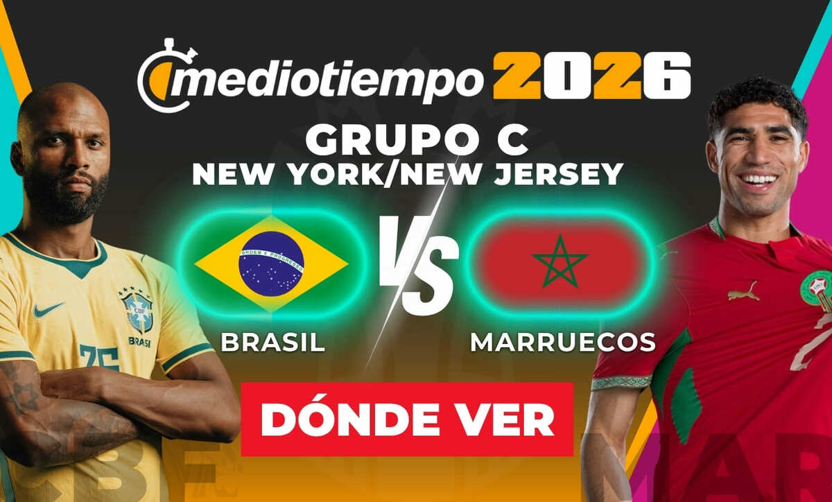 Brasil vs. Marruecos: horario y canal de partido Copa Mundial 2026. (FOTO: Especial).
