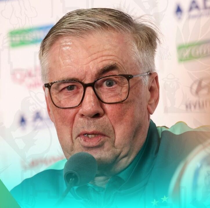 Carlo Ancelotti habló del estado físico de Neymar (Fotografía: EFE)