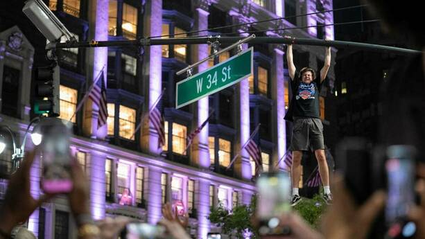 Los Knicks provocan locura en las calles de New York (Reuters)
