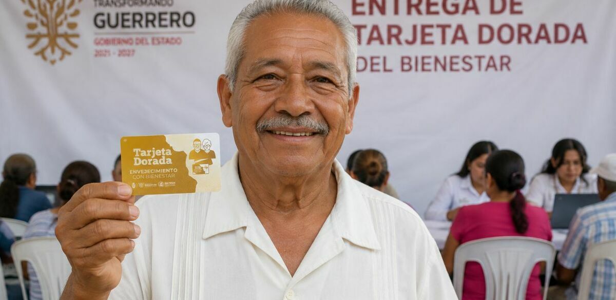 La Tarjeta Dorada permite a los adultos mayores acceder a descuentos en servicios, transporte y trámites en Guerrero. Foto: ChatGPT