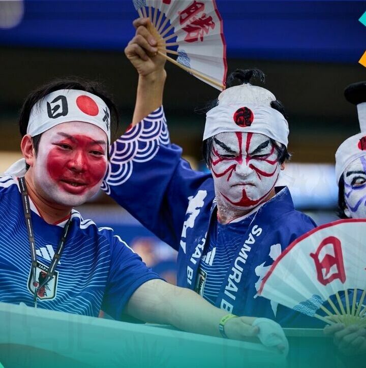 Afición de Japón durante el Mundial 2026 (Mexsport)