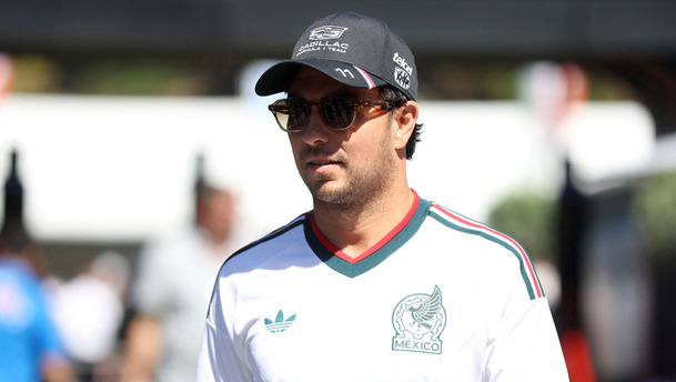 Checo Pérez fue sancionado tras la PL2 en Barcelona. (Foto: Reuters)