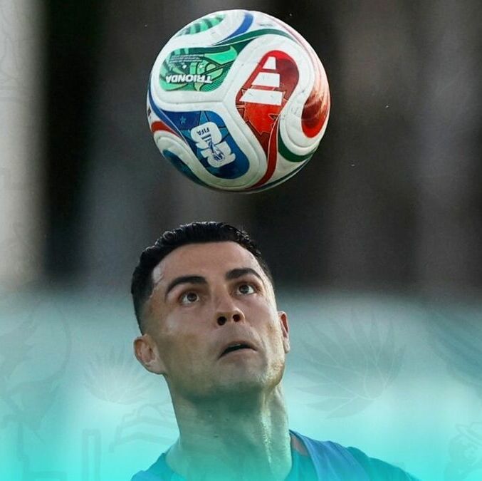 Cristiano Ronaldo entrenando con Portugal (Reuters)