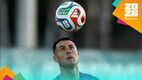 Cristiano Ronaldo entrenando con Portugal (Reuters)
