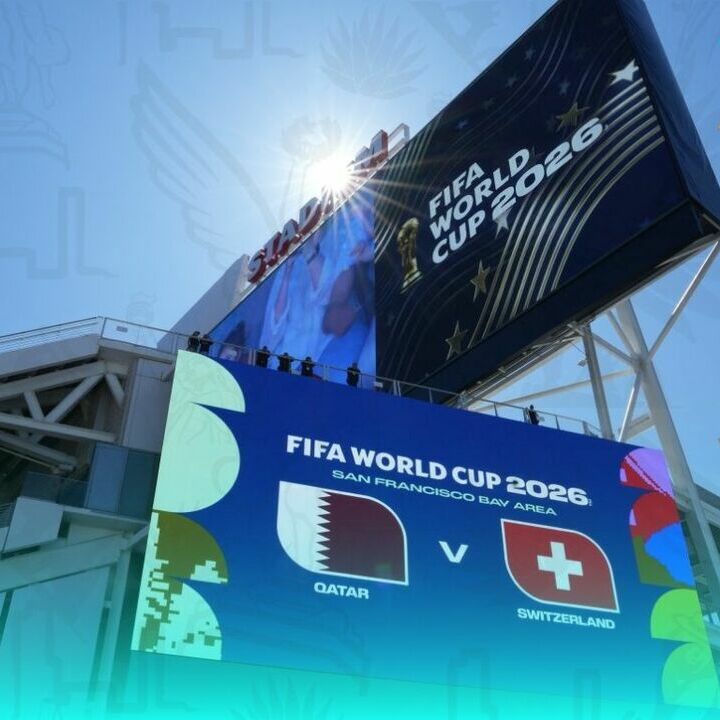 Estadio de San Francisco y su ocurrente manera de tapar la marca (Reuters)