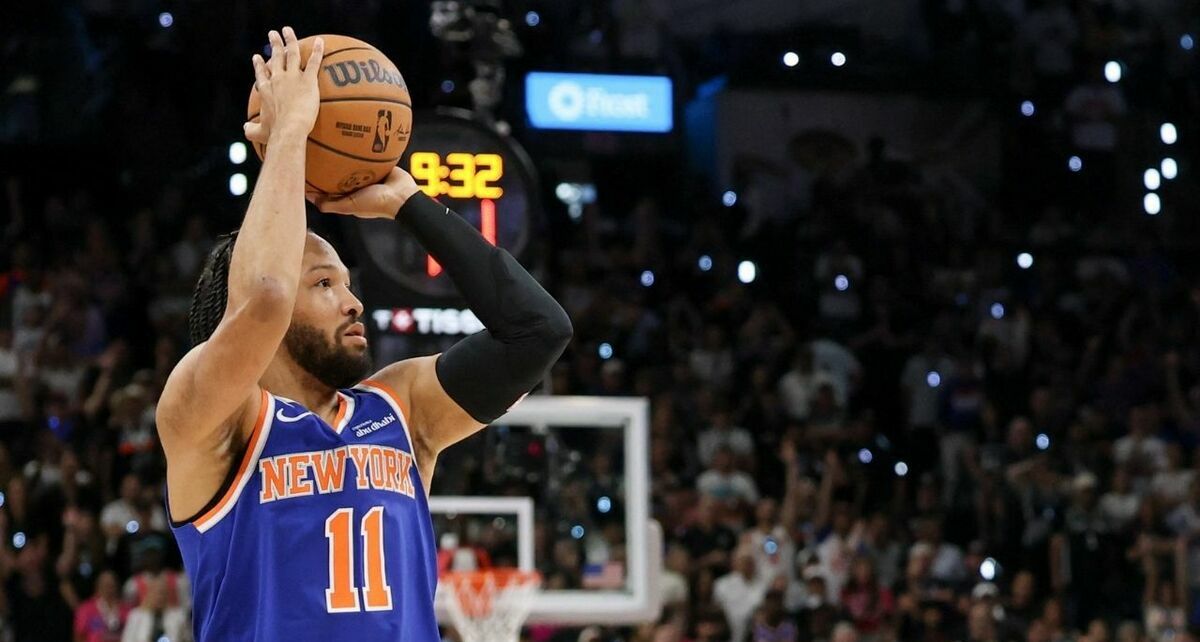 Jalen Brunson fue la figura de los Knicks (Reuters)