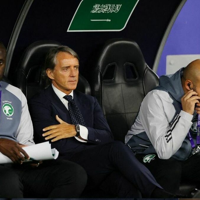 Roberto Mancini con Arabia Saudita (Reuters)