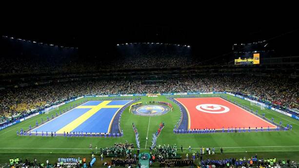 El Suecia vs Túnez se disputó en el Estadio Monterrey (Reuters)