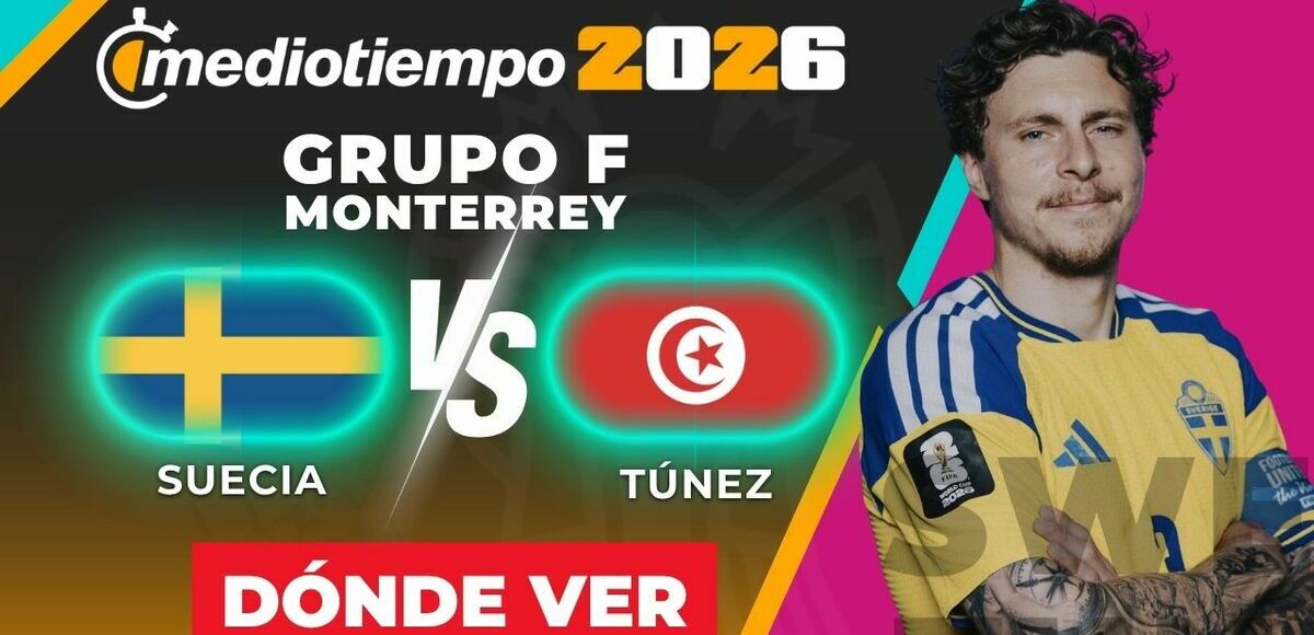 Suecia vs. Túnez: horario y canal de partido Copa Mundial 2026. (Foto: Especial).