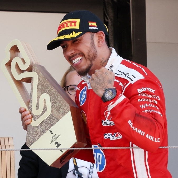 TOP | Hamilton F1 Barcelona
