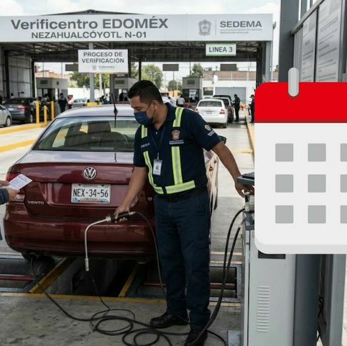 Verificación vehicular Edomex: fechas y costos para el segundo semestre de 2026. (Gemini IA).