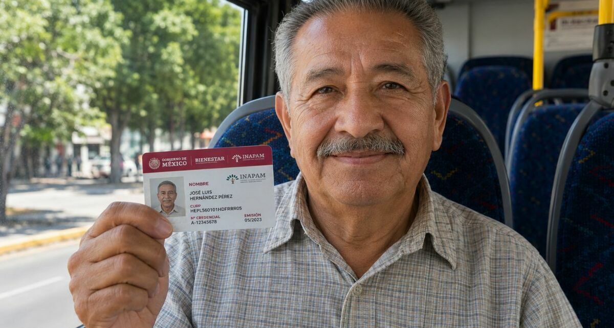Descuentos en transporte para adultos mayores con credencial INAPAM. Foto: ChatGPT