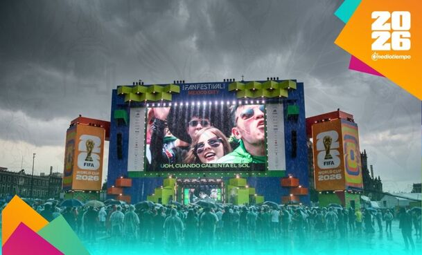 El Fan Festival de la Ciudad de México fue suspendido este 15 de junio (Fotografía: Imago 7 y Canva)