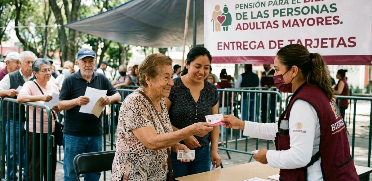 En esta fecha podrás recoger tu tarjeta de la Pensión del Bienestar | Foto: Gemini