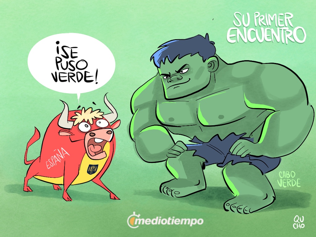 ¡Se puso verde!