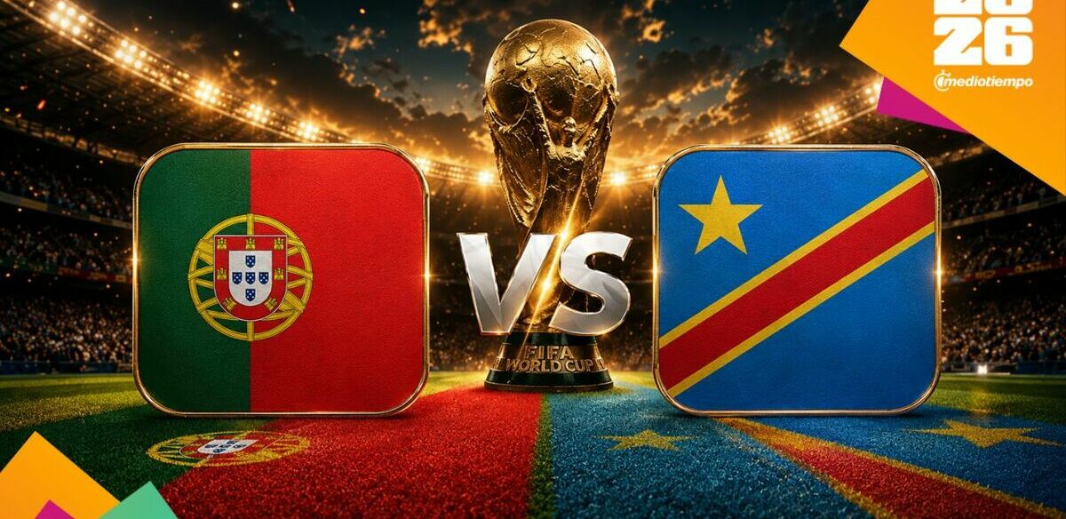 ¿Qué canal transmite Portugal vs. RD Congo? Horario del partido Mundial 2026. (ChatGPT).