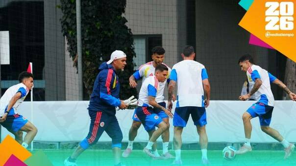 Colombia entrenó en las instalaciones del América (Imago7)