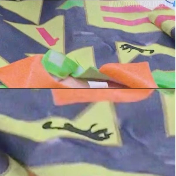 Detalles de la colección de Jorge Campos con Nike (footyheadlines.com)