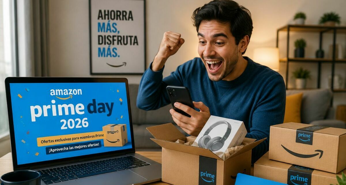 Fechas y ofertas del Amazon Prime Day 2026. (FOTO: ChatGPT).