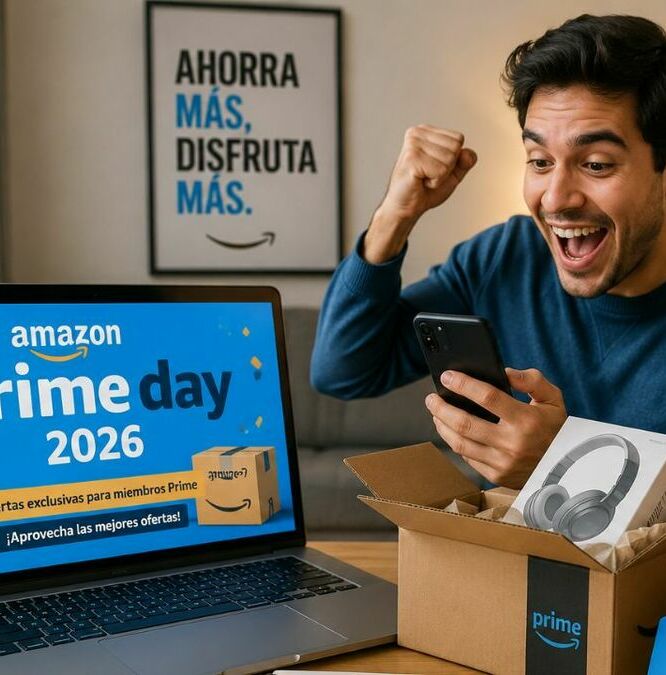 Fechas y ofertas del Amazon Prime Day 2026. (FOTO: ChatGPT).