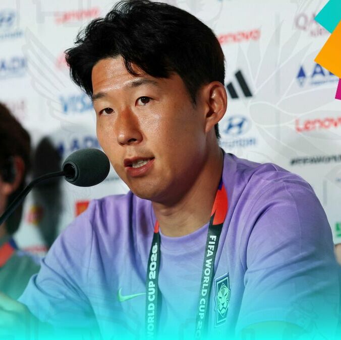 Son Heung-Min es el líder de Corea del Sur y objeto de críticas. (Foto: Reuters)