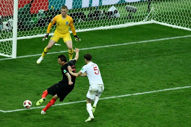 Inglaterra y Croacia se midieron en la Copa de 2018 (Imago7)