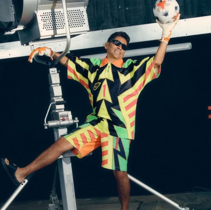 Jorge Campos tendrá una colección especial de ropa (Instagram @soyjorgecampos1)