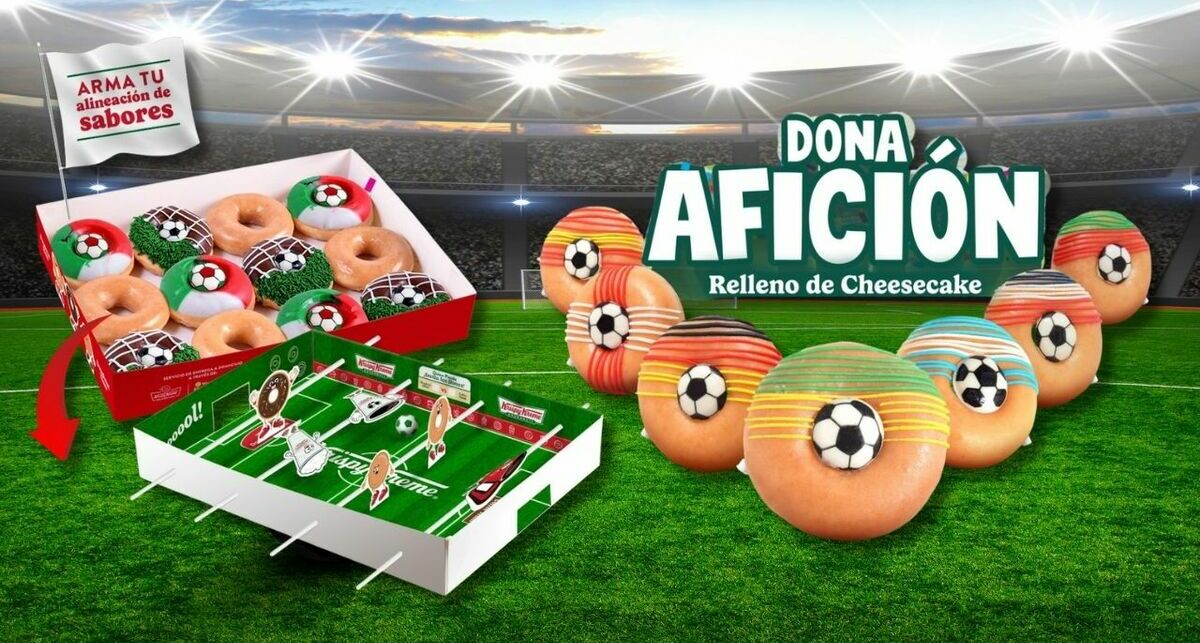 Krispy Kreme regalará 4 años de donas GRATIS con esta promo de mundial | Foto: Krispy Kreme