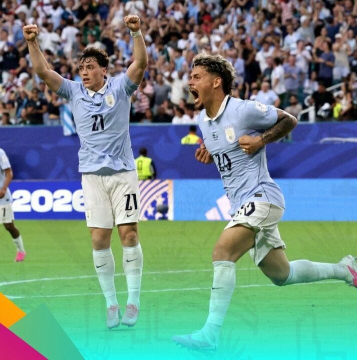 Maxi Araujo marcó el gol de Uruguay ante Arabia Saudita (Fotografía: Reuters)