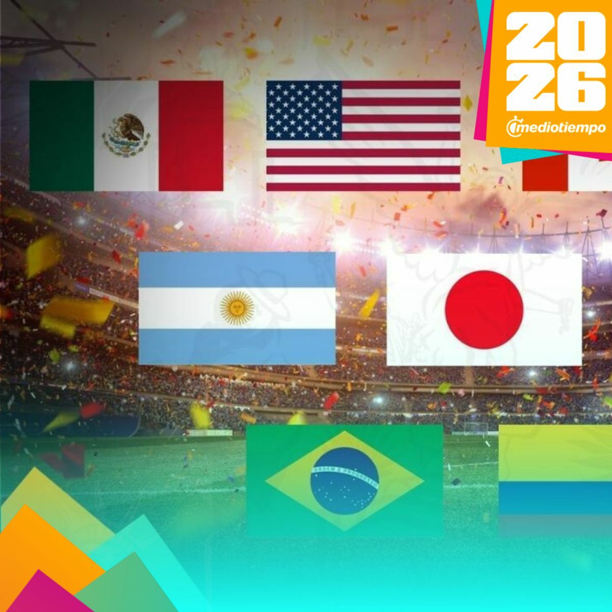 Para top de los grupos del mundial al momento