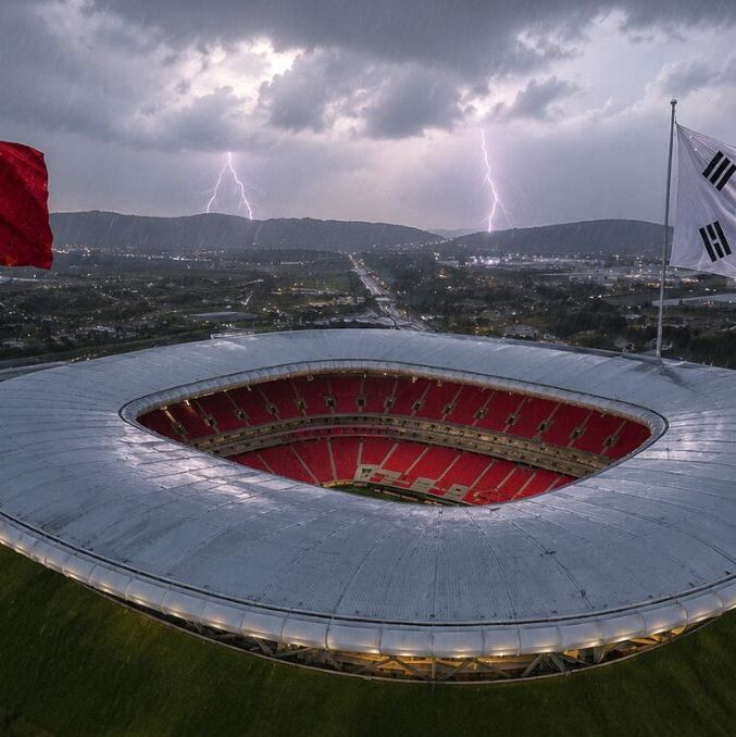 El clima entra al partido: pronostican lluvias eléctricas para el México-Corea del Sur| Foto: ChatGpt