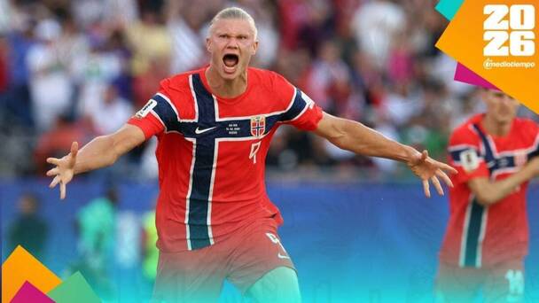 Haaland no pudo tener un mejor debut en Copas del Mundo (Reuters)