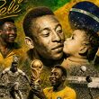 La hija de Pelé a lado de su padre cuando era pequeña. (Foto: ChatGPT/ @iamkelynascimento)