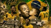 La hija de Pelé a lado de su padre cuando era pequeña. (Foto: ChatGPT/ @iamkelynascimento)