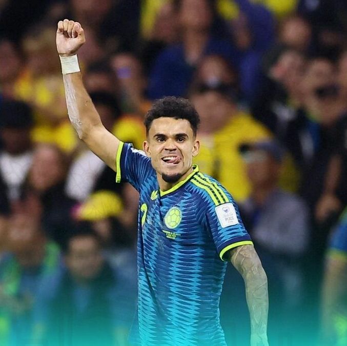 Luis Díaz destacó ante Uzbekistán (Reuters)