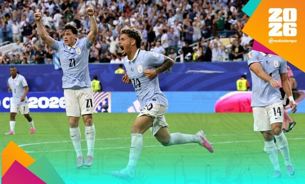 Maxi Araujo marcó el gol de Uruguay ante Arabia Saudita (Fotografía: Reuters)