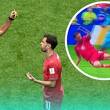 Otro momento polémico se presentó en el Mundial (Reuters)