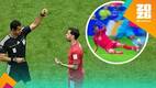 Otro momento polémico se presentó en el Mundial (Reuters)
