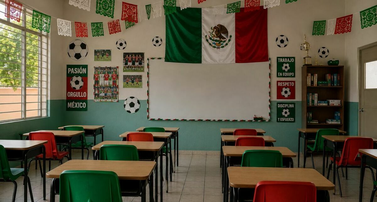 La SEP suspenderá actividades escolares en Ciudad de México por el Mundial 2026. Foto: ChatGPT