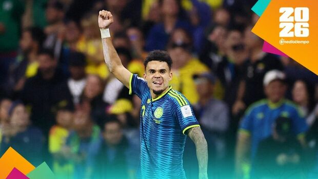 Luis Díaz destacó ante Uzbekistán (Reuters)