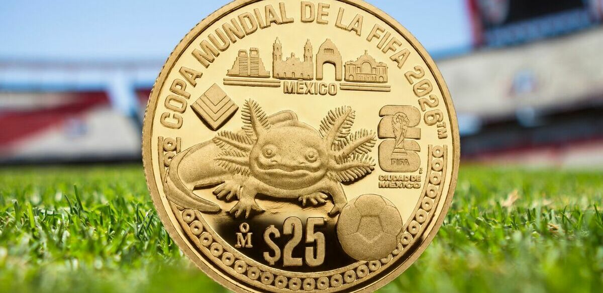 Así es la moneda de oro con ajolote del Mundial 2026 y en estos puntos podrás adquirirla. Foto: ChatGPT