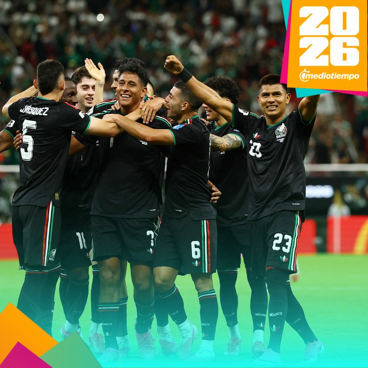 Para top México vs Corea