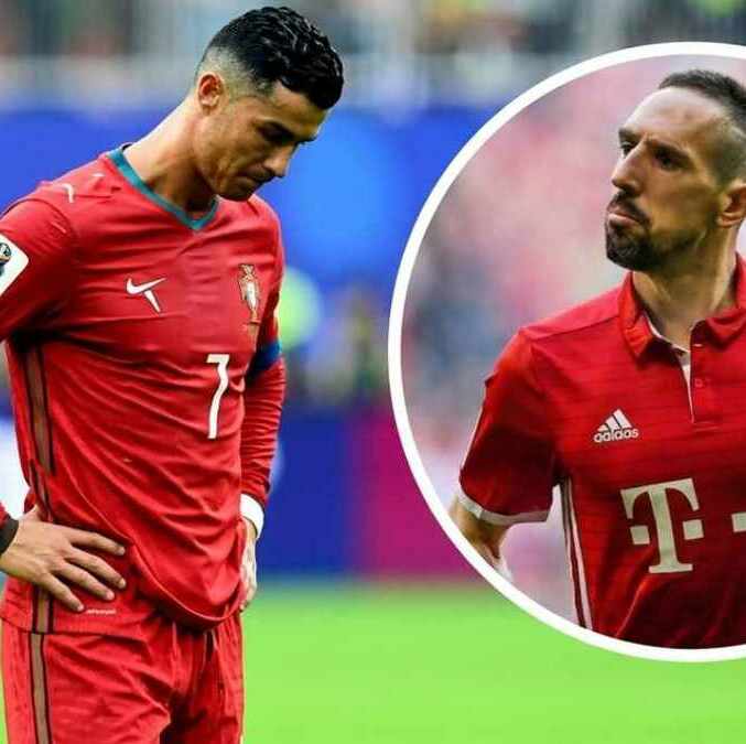 Ribéry no tuvo piedad de CR7 (Reuters)
