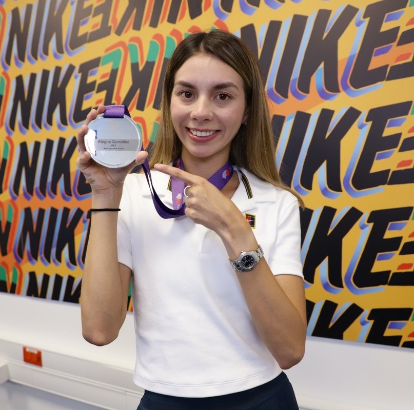Alegna González quiere medalla en Los Ángeles 2028. (Foto: Santiago Chaparro)