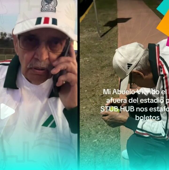 Estafan a mexicana y su abuelo rumbo al Mundial y se hace viral