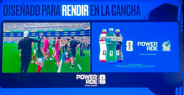Aparecieron anuncios en la pausa de rehidratación de 3 minutos.