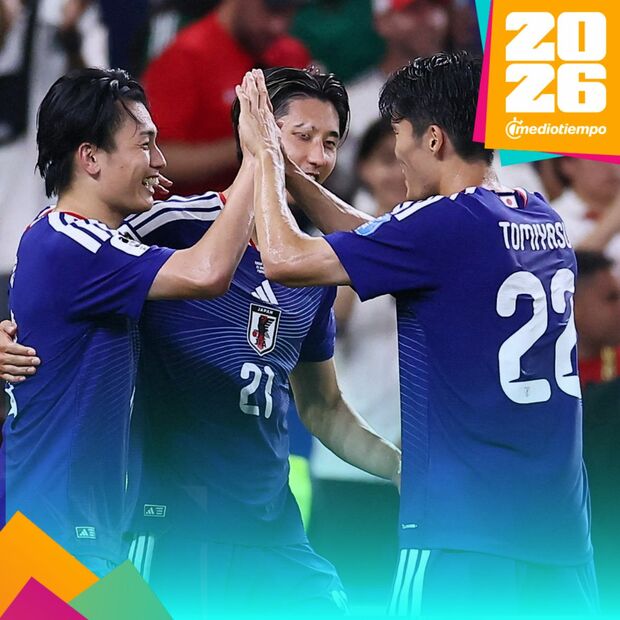 Ueda hizo el segundo para Japón al minuto 31. (Foto: Reuters)