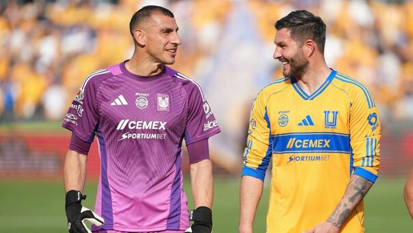 Nahuel Guzmán y André-Pierre Gignac (Imago7)