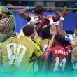 La pedida de matrimonio en pleno Mundial. (Foto: Mexsport/ @enunabaldosa)
