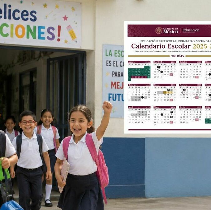 SEP podría mover inicio del ciclo escolar 2026-2027 hasta septiembre. (Gemini IA).